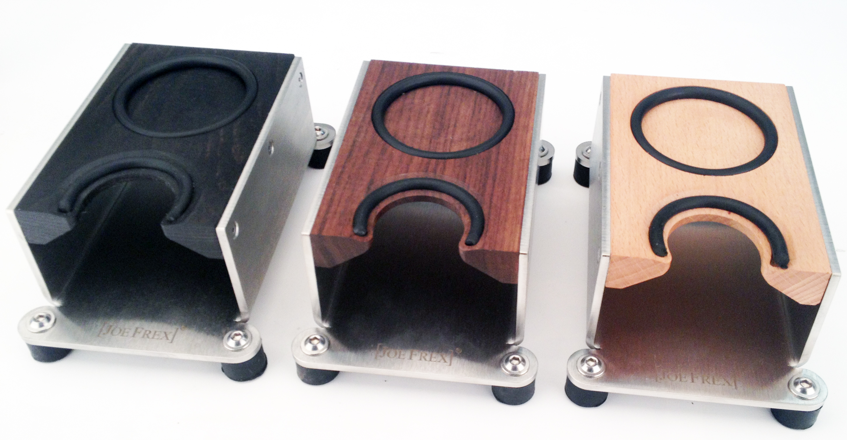 Tamping Station Walnuss Varianten